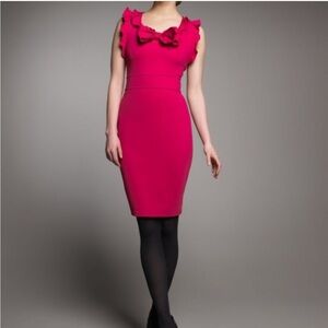 Red Valentino Magenta Dress